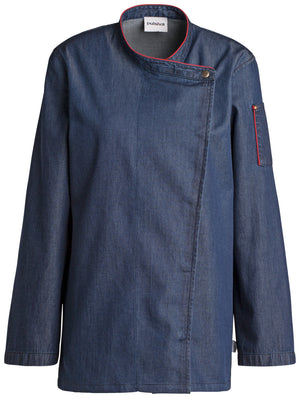 bluza kucharska damska Celia długi rękaw; Kleidergröße 50; dżins