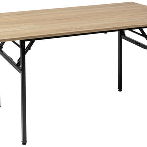 Bankett-Tisch Avilo; 180x80x75 cm (DxSxW); Platte dąb