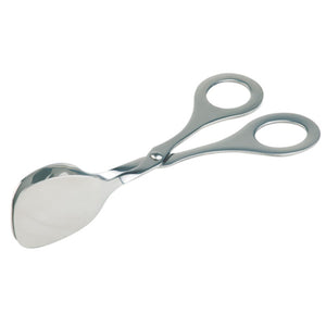 Gebäck- / Tortenzange; 17.5x7x3.5 cm (DxSxW); srebro; prostokątny