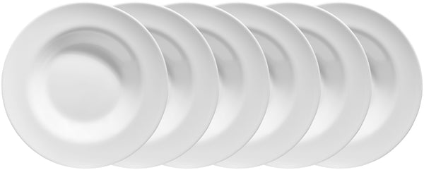 talerz do makaronów Ashley; 1150ml, 28.5x4.5 cm (ØxW); biały; okrągły; 6 sztuka / opakowanie