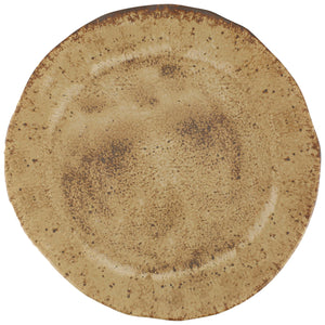 talerz płaski Natura; 22.5x2.75 cm (ØxW); jasny brązowy/ciemny brąz; okrągły; 6 sztuka / opakowanie