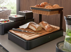 Aufsatz für Brotmodul Buffet WMF Quadro; 35.5x25x25 cm (DxSxW); czarny
