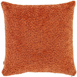 Dekokissen Caso Boucle; 40x40 cm (SxD); terakota; kwadrat