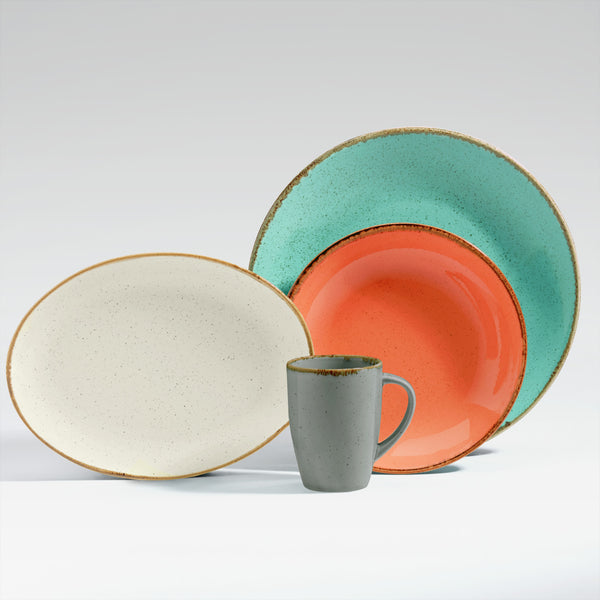  6x4.5 cm (ØxW); turkusowy; stożkowy; 6 sztuka / opakowanie