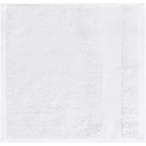 Seiftuch Evora Fischgrat Bordüre; 30x30 cm (SxD); biały; 5 sztuka / opakowanie