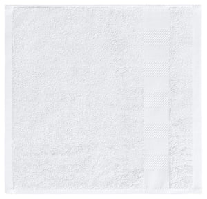 Seiftuch Evora Fischgrat Bordüre; 30x30 cm (SxD); biały; 5 sztuka / opakowanie