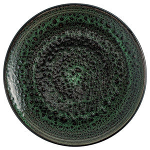 Teller flach Black Reef Porzellan