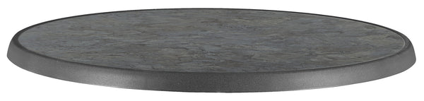 blat Sevelit okrągły; 70 cm (Ø); antracyt; okrągły