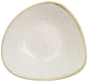 Bowl Stonecast Barley White dreieckig; 260ml, 15.3 cm (S); biały/brązowy; trójkątny; 12 sztuka / opakowanie