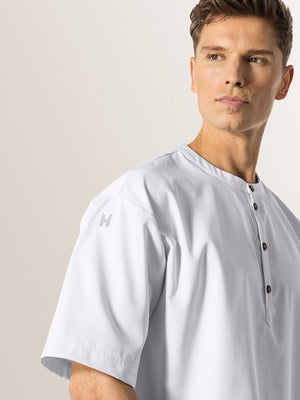 Kochshirt Gorgio; Kleidergröße XS; biały