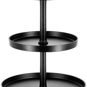 etażerka Amyntas; 43x76 cm (ØxW); czarny