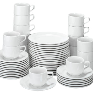 pakiet promocyjny Rondon Kaffee 54-cześciowy; biały