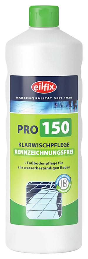 Fußbodenpflege green Pro 150 kennzeichnungsfrei nach GHS Flasche; 1000 ml; zielony; 12 sztuka / opakowanie