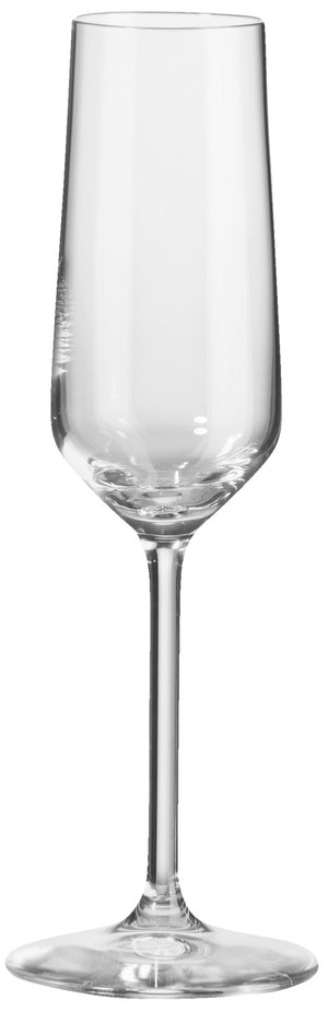 kieliszek do szampana Vinzenza; 200ml, 4.6x22.5 cm (ØxW); transparentny; 6 sztuka / opakowanie