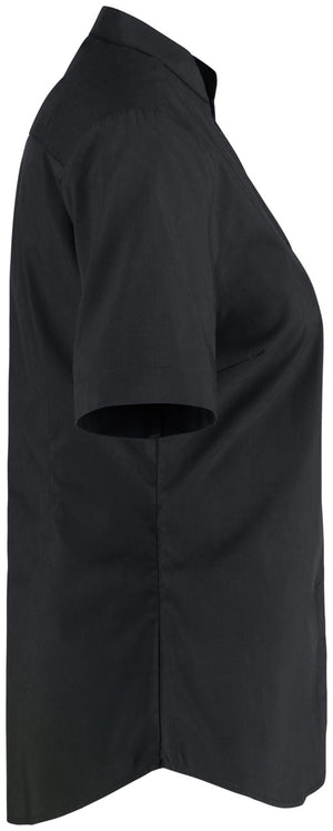 Bluse Kurzarm Lani Regular Fit; Kleidergröße 48; czarny