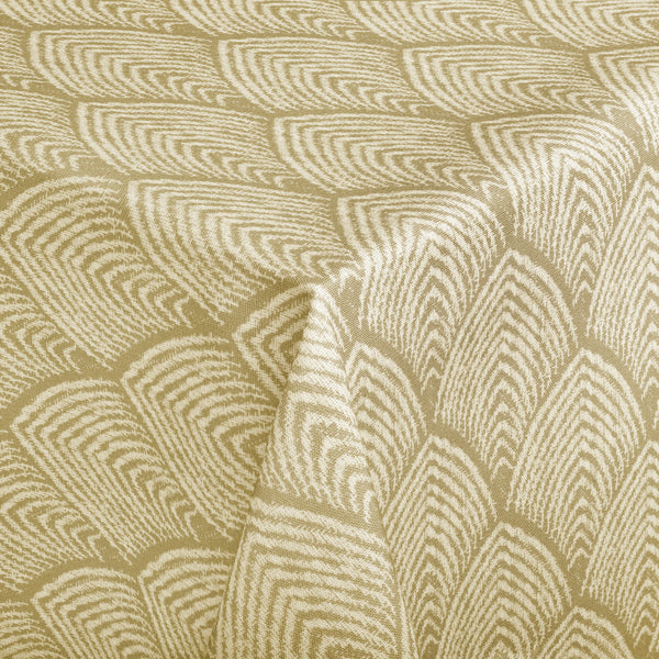 obrus Leaf eckig; 130x160 cm (SxD); piasek; prostokątny