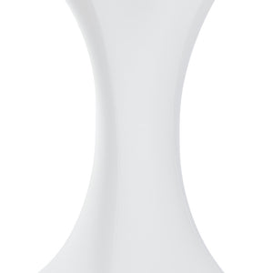 nakładka stretch na blat stółu koktajlowego Grace; 80 cm (Ø); bordo; okrągły