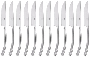 nóż do pizzy/steka Controverse; 23.2 cm (D); srebro, Griff srebro; 12 sztuka / opakowanie