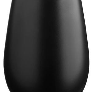 kubek Joleen; 460ml, 6.4x12 cm (ØxW); czarny/miedź; 6 sztuka / opakowanie