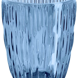 Universalglas Kalea; 280ml, 8x9.8 cm (ØxW); ciemny niebieski; 6 sztuka / opakowanie