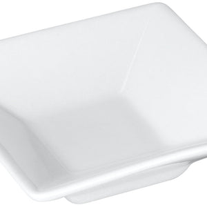 mini miseczki  Stan; 60ml, 7x7x2 cm (DxSxW); biały; kwadrat; 12 sztuka / opakowanie