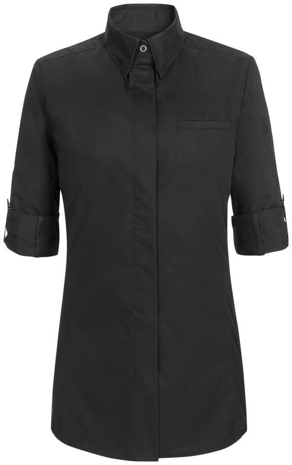 bluza kucharska damska Advanced; Kleidergröße 48; czarny