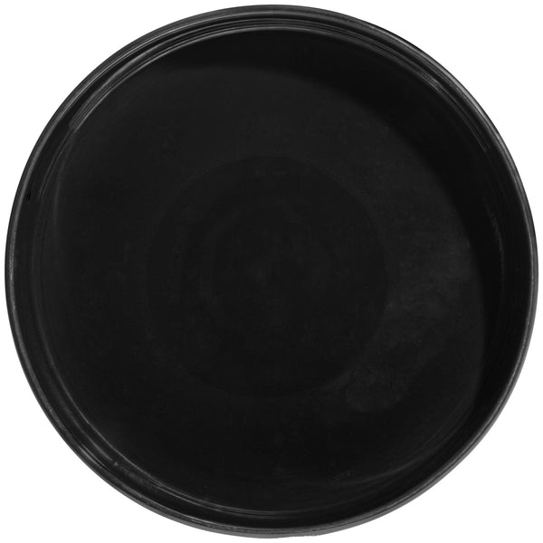 talerz z wysokim rantem Skady matowy; 1250ml, 26x4.5 cm (ØxW); czarny; okrągły; 4 sztuka / opakowanie