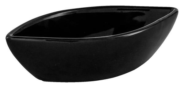 mini miseczki  Boot; 40ml, 10.5x5x3 cm (DxSxW); czarny; 12 sztuka / opakowanie
