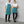 zapaska Nando 45x100 cm; 45x100 cm (DxS); niebieski petrol