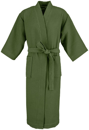 Bademantel Mino; Kleidergröße L/XL; ciemna oliwka
