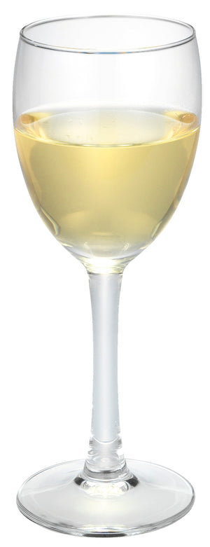 kieliszek do wina białego Claret ze znacznikiem pojemności; 190ml, 6.1x16.3 cm (ØxW); transparentny; 0.1 l Füllstrich, 12 sztuka / opakowanie