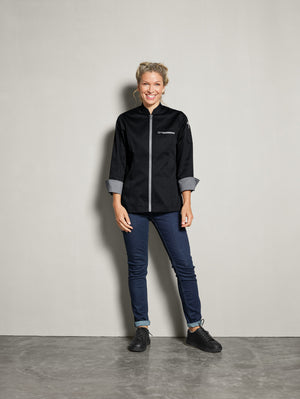 bluza kucharska damska Lorenzo; Kleidergröße 44; szary
