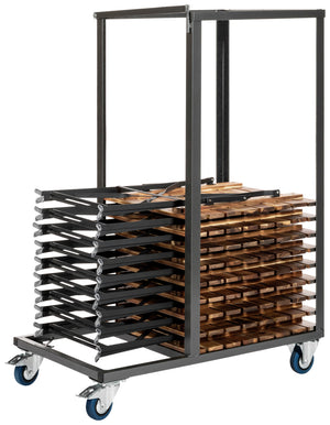 SB Transporttrolley für Tische; 62x98x123 cm (DxSxW); szary