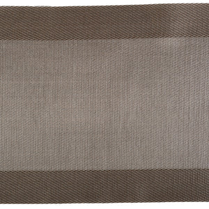 podkładka na stół Montana; 30x45 cm (SxD); brąz; 4 sztuka / opakowanie