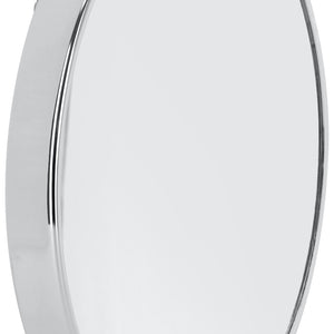 lusterko powiększające Zerko; 17 cm (Ø); srebro; okrągły