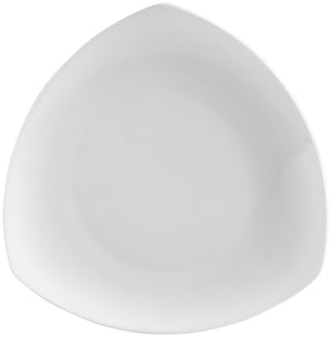 talerz płaski Haiti; 23x23 cm (DxS); biały; trójkątny; 6 sztuka / opakowanie