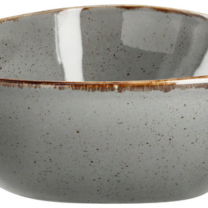 miska Sidina stożkowa; 400ml, 13.8x12.6x5.5 cm (DxSxW); szary; organiczny; 6 sztuka / opakowanie