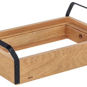 podstawowy pojemnik	 Esino płaski GN 1/4; 35.4x21x10.9 cm (DxSxW); brązowy/czarny; prostokątny