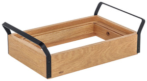 podstawowy pojemnik	 Esino płaski GN 1/4; 35.4x21x10.9 cm (DxSxW); brązowy/czarny; prostokątny