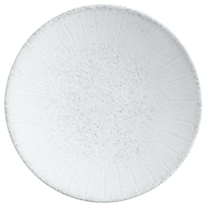 talerz płaski Caju bez rantu; 16 cm (Ø); biały/szary; okrągły; 6 sztuka / opakowanie