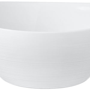 miska Prometeo; 350ml, 15x14.1x5.1 cm (DxSxW); biały; owalny; 12 sztuka / opakowanie