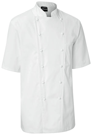 bluza kucharska męska Premium Chef krótki rękaw; Kleidergröße 64; biały
