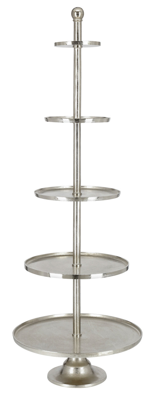 Etagere Edita; 60x170 cm (ØxW); srebro