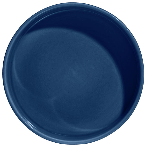 talerz z wysokim rantem Skady matowy; 250ml, 13.5x3 cm (ØxW); ciemny niebieski; okrągły; 4 sztuka / opakowanie