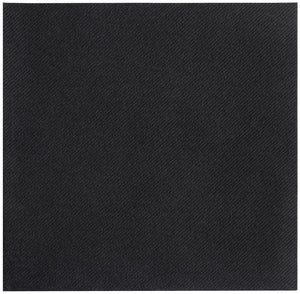 serwetka Arla składana 1/4 ; 40x40 cm (SxD); czarny; 50 sztuka / opakowanie