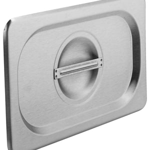 pokrywa GN Profi bez wnęki na łyżkę 1/4; Größe GN 1/4, 26.5x16.2 cm (DxS); stal nierdzewna