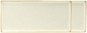 półmisek Sidina prostokątny; 35x16x2 cm (DxSxW); beżowy; prostokątny; 2 sztuka / opakowanie