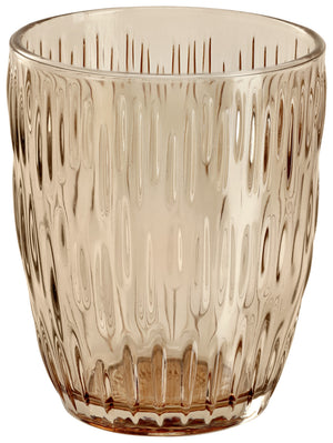 Universalglas Kalea; 280ml, 8x9.8 cm (ØxW); bursztyn; 6 sztuka / opakowanie