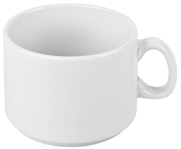 filiżanka do kawy Coupe; 190ml, 8.4x6.3 cm (ØxW); biały; okrągły; 6 sztuka / opakowanie