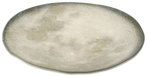 talerz płaski Selene; 22.5x2.75 cm (ØxW); szary/biały; okrągły; 6 sztuka / opakowanie